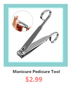 Portable Nail Clipper Cutter Cleaner Manicure Pedicure Tools