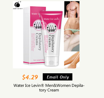 Water Ice Levin Men&Women Depilatory Cream 