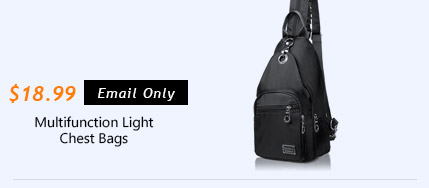 Multifunction Light Chest Bags