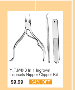 Y.F.M® 3 In 1 Ingrown Toenails Nipper Clipper Kit 