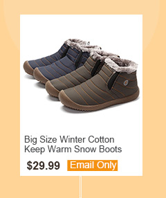 Big Size Winter Cotton Keep Warm Snow Boots