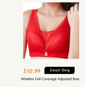 Wireless Full Coverage Adjusted Bras