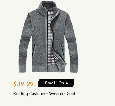 Knitting Cashmere Sweaters Coat 