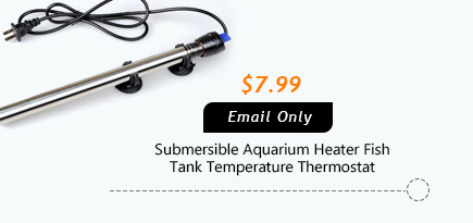 Submersible Aquarium Heater Fish Tank Temperature Thermostat