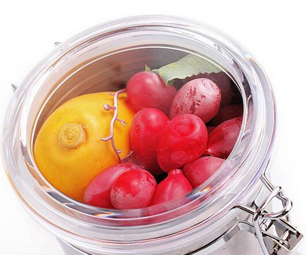 Durable Stainless Steel Canister Airtight Sealed Canister Spice Dry Storage Container Snack Cans