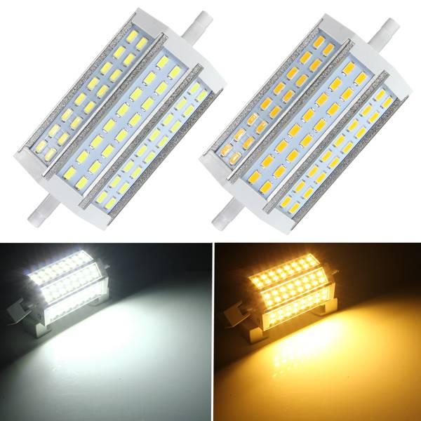 

R7S 18W Non-Dimmable 118mm 5730 48 SMD LED Light Bulb 85-265V