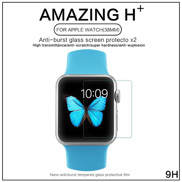 

NILLKIN Amazing H+ Nano Anti-explosion Tempered Glass Protector Suit For Apple Watch 38mm