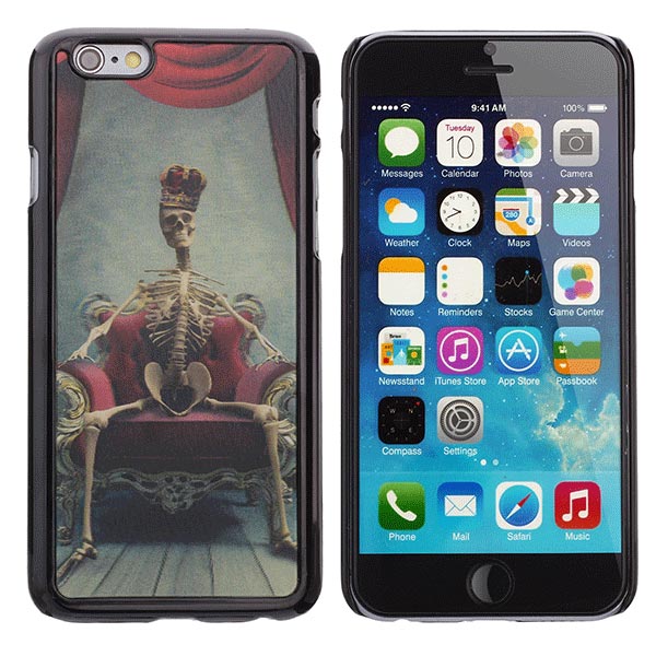 

Skeleton Lord 3D Pattern PC Back Cover Protection Case For iPhone 6