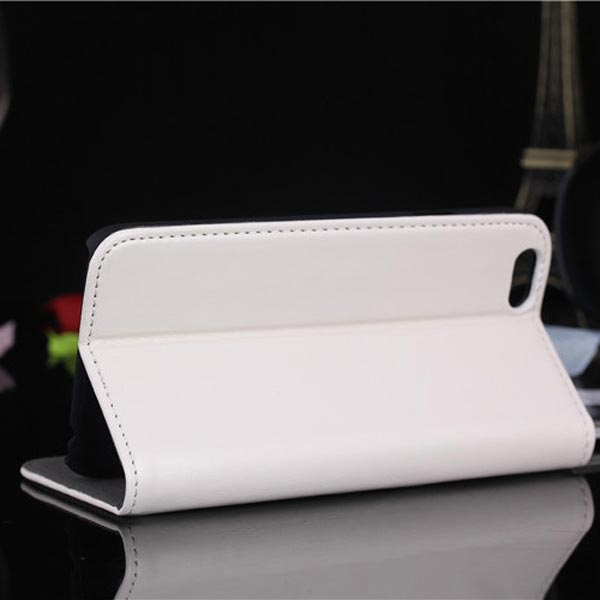 

Oil Wax Grain Pattern PU PC Leather Cover Case For iPhone 6 Plus