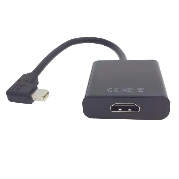 

CY DP-066-LE Left Angle 90 Degree DP To HDMI Female HDTV Cable