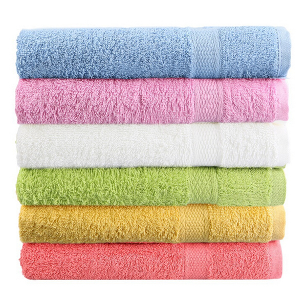 

80x50cm Soft Cotton Bath Beach Towel Super Absorbent Loose Terry Face Towel