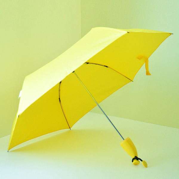 

Mini Outdoor Creative Cartoon Banana Novelty Fruit Yellow Novelty Anti UV Folding Sun Rain Waterproof Umbrella