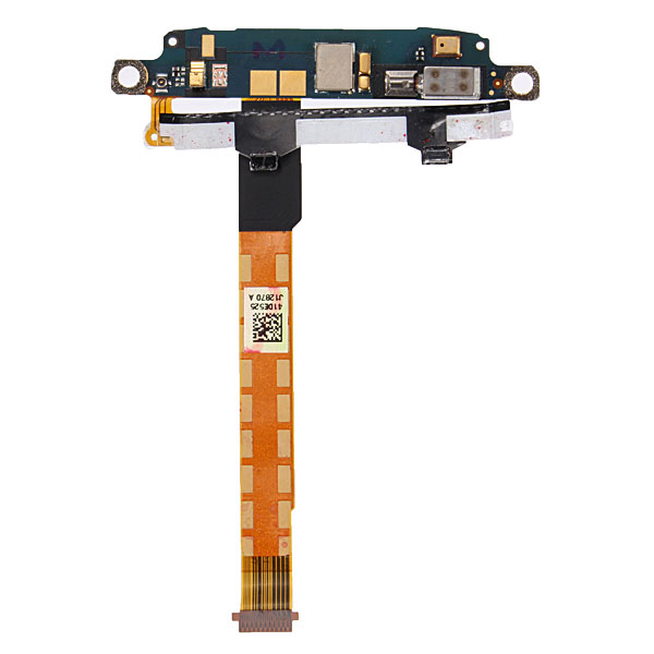 

Touch Sensor Keyboard Vibrator With Mic Flex Cable Ribbon For HTC One S