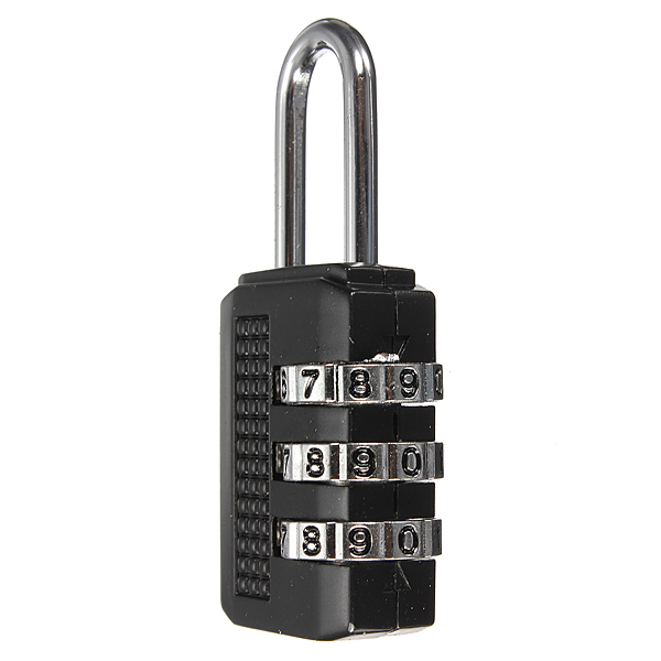 

Password Lock 3 Digits Number Combination Code Padlock