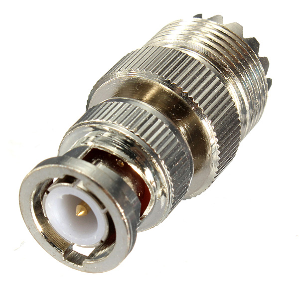 

SO239 UHF Female Jack to BNC Male Plug RF Coaxial Adapter Connector