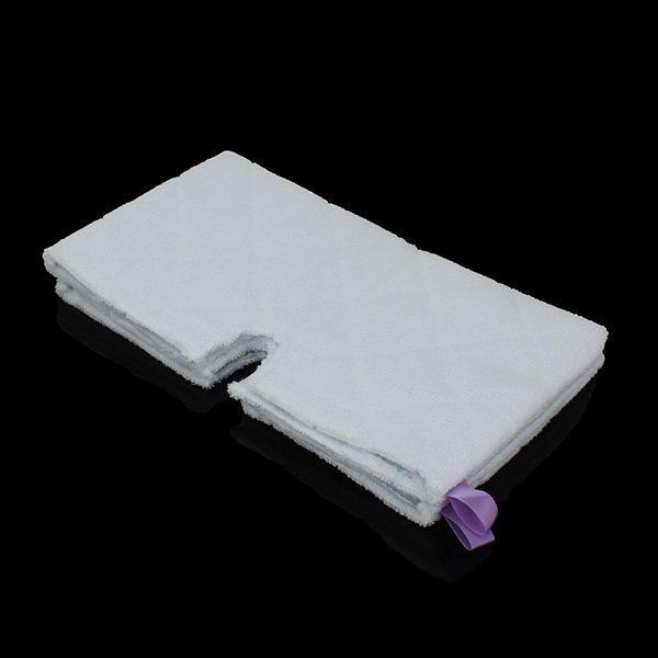 

2 Pcs Microfiber Steam Mop Cloth Head Shark Pad Towels Double Deck Washable Window Household Kitchen Bathroom