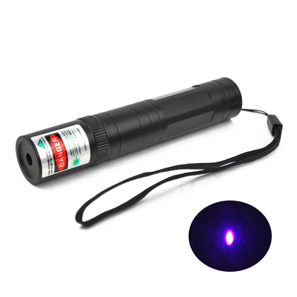 

LT-850 405nm Purple Light Laser Pointer Flashlight 1*16340 1mw/5mw
