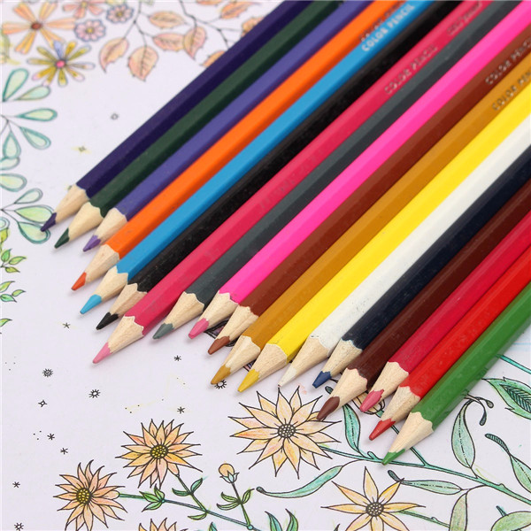 

18 Colors Drawing Hexagon Pencils Non-toxic Colored Artists Mechanical Drawing
