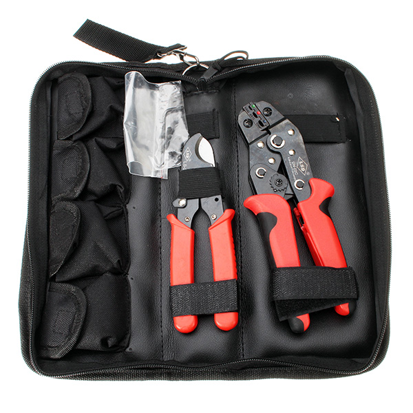 

DN-K02C Crimping Tool Set with Cable Cutter Crimping Plier Replaceable Crimping Die Jaws Terminal