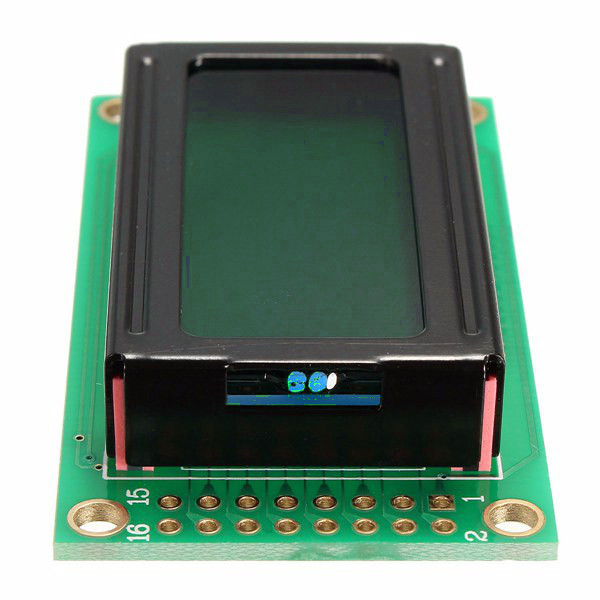 c6c81ef9-ebc6-4719-88ad-71e80d0bd452 0802 LCD Module 8*2 Character Display Green LED Backlight For Arduino