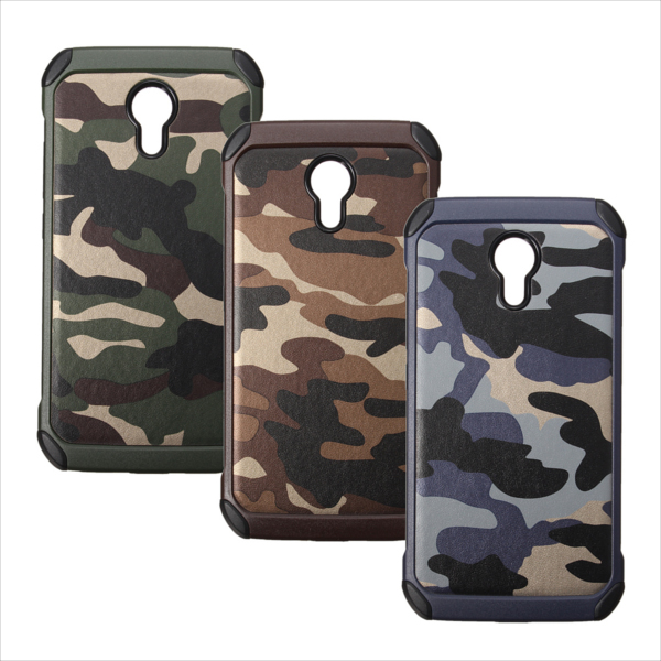 

Camouflage Pattern PC+TPU Armor Anti-Schock Protective Back Cover Case For Meizu M3 Note