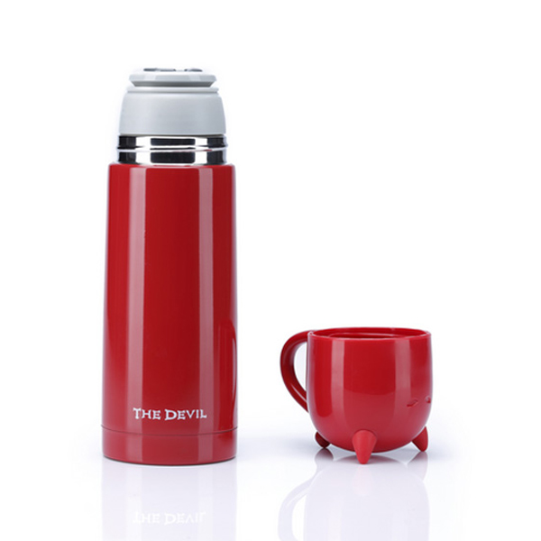 

Devil Stainless Steel Travel Mug Thermos Insulated Vacuum Flask Bottle