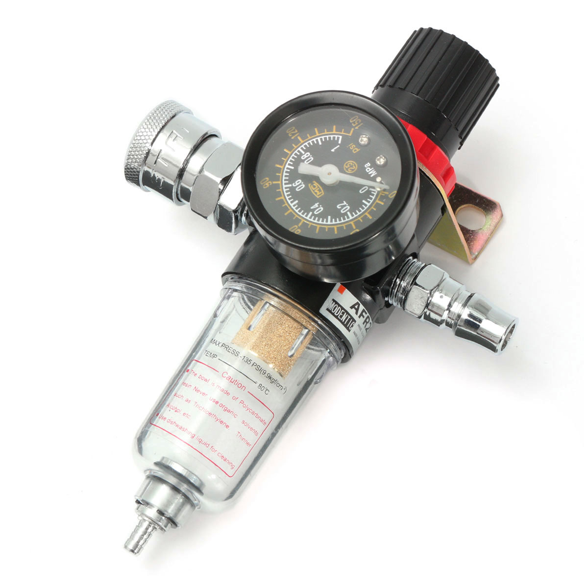 Air Pressure Regulator & Filter Combo compressor 3/4" & free gauge 