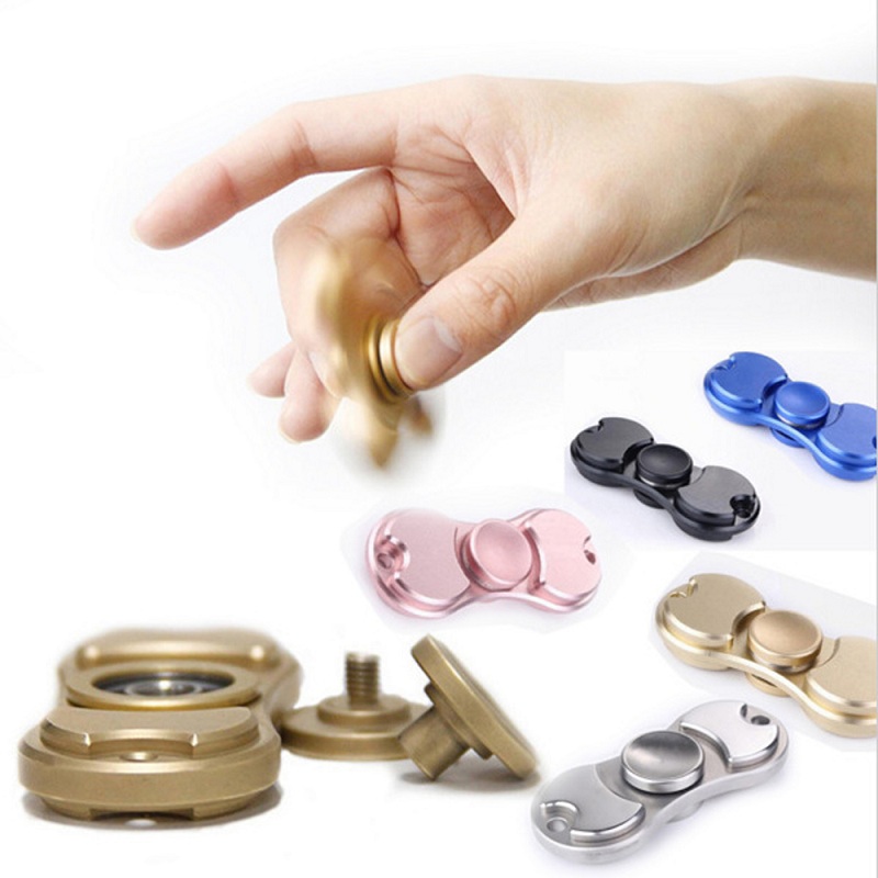 

Rotating Fidget Hand Spinner ADHD Autism Fingertips Fingers Gyro Reduce Stress Focus Attention Toys