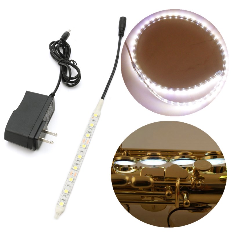 

15cm LED Leak Light for Saxophone Clarinet Flute Oboe Tester Repair Tool