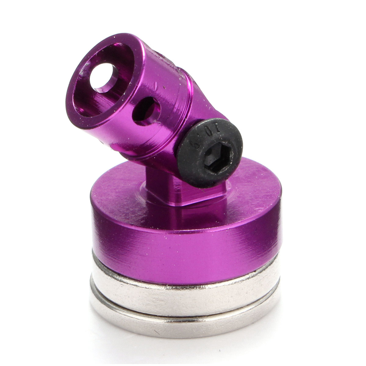 1:10 RC Model Car N10078 Alloy Magnetic Stealth Invisible Body Post Mount Purple - Photo: 3