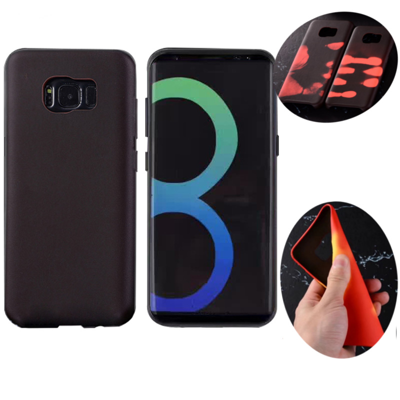 

Physical Thermal Sensor Discoloration Soft TPU Anti-knock Back Cover Case for Samsung Galaxy S8