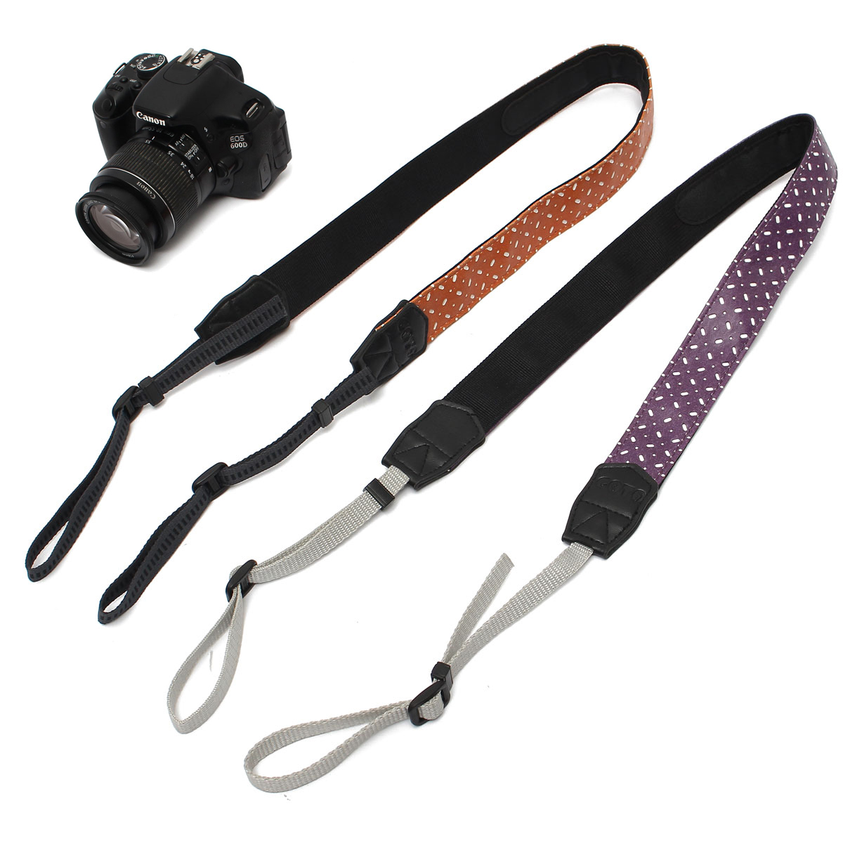

PU Camera Shoulder Neck Belt Strap For SLR DSLR Nikon Canon Sony