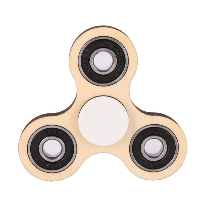

Wooden Fidget Hand Spinner ADHD Autism Fingertips Fingers Gyro Reduce Stress Focus Attention Toys