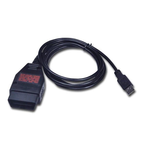 EOBD 1260 12V Car Computer Diagnostic USB Cables 