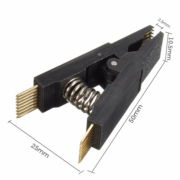 Details about   New Programmer Testing Clip SOP16 SOP SOIC16 DIP16 Pin IC Test Clamp With Cable