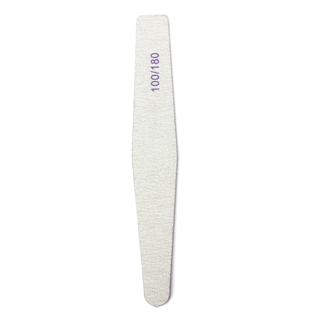 

100/180 Grit Nail Art Sanding File With One Side C-Curved Manicure Pedicure Nail Tool