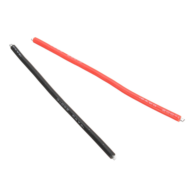 Silicone 16AWG Cable Wire 18# 16# 14# 10CM  for FPV RC Model