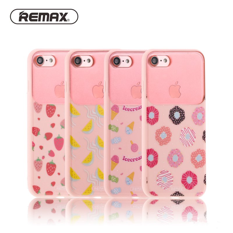 

Remax 3D Anaglyph Colored Drawing Soft TPU + PC Shockproof Cover Case for iPhone 7 plus
