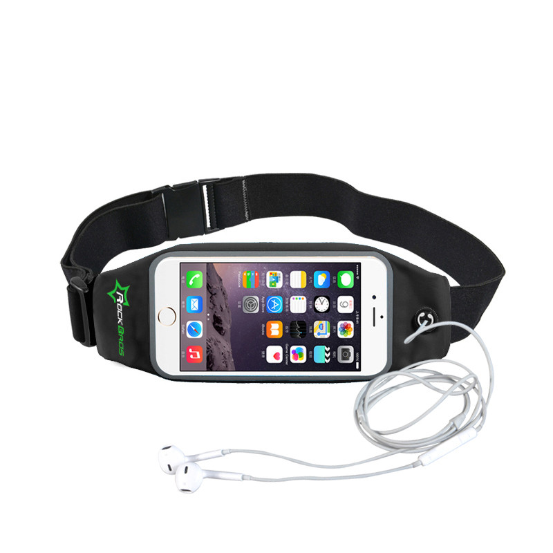 

ROCKBROS D22-1 Waist Bag Running Belt Touch Screen Waterproof Phone Case for under 6 inches Phone