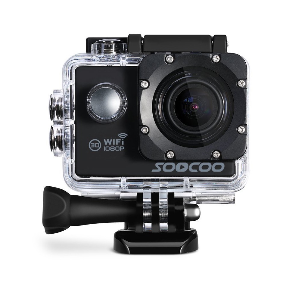 

SOOCOO C10S Waterproof Sports Action Camera with Wifi Full-HD 1080p 12MP 2.0 LCD 170 Degree Wide Len