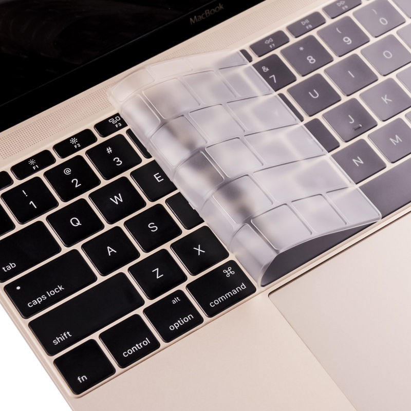 

Rock 0.13mm Ultrathin Transparent Waterproof Dustproof Keyboard Cover For Apple Macbook 12"