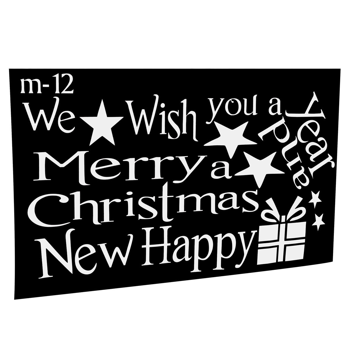 Removable Merry Christmas Tree Wall Window Sticker Home Party Decoration 