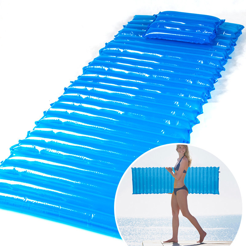 

IPRee™ Cool Air Inflatable Moisture-proof Pad Beach Water Float Mat Camping Tent Sleeping Bed