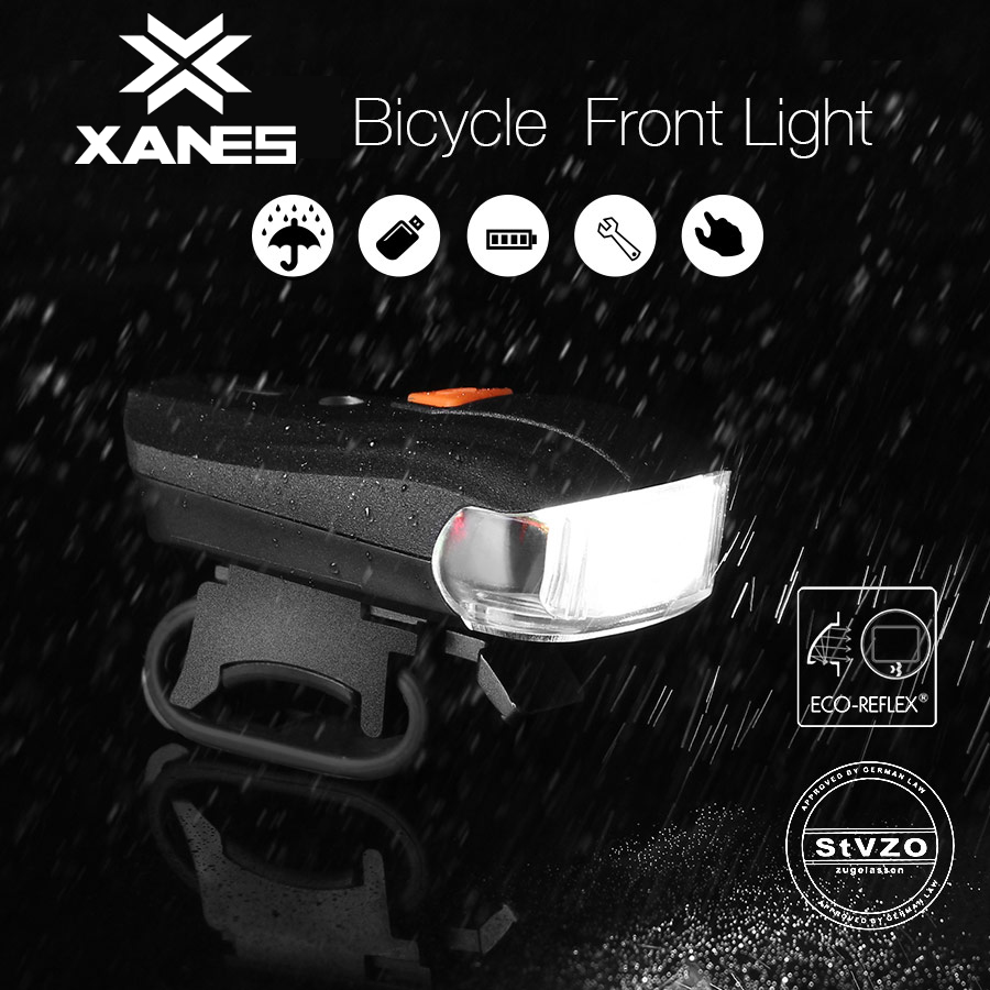 XANES 600LM Bicycle German Standard Smart Sensor Warning Light
