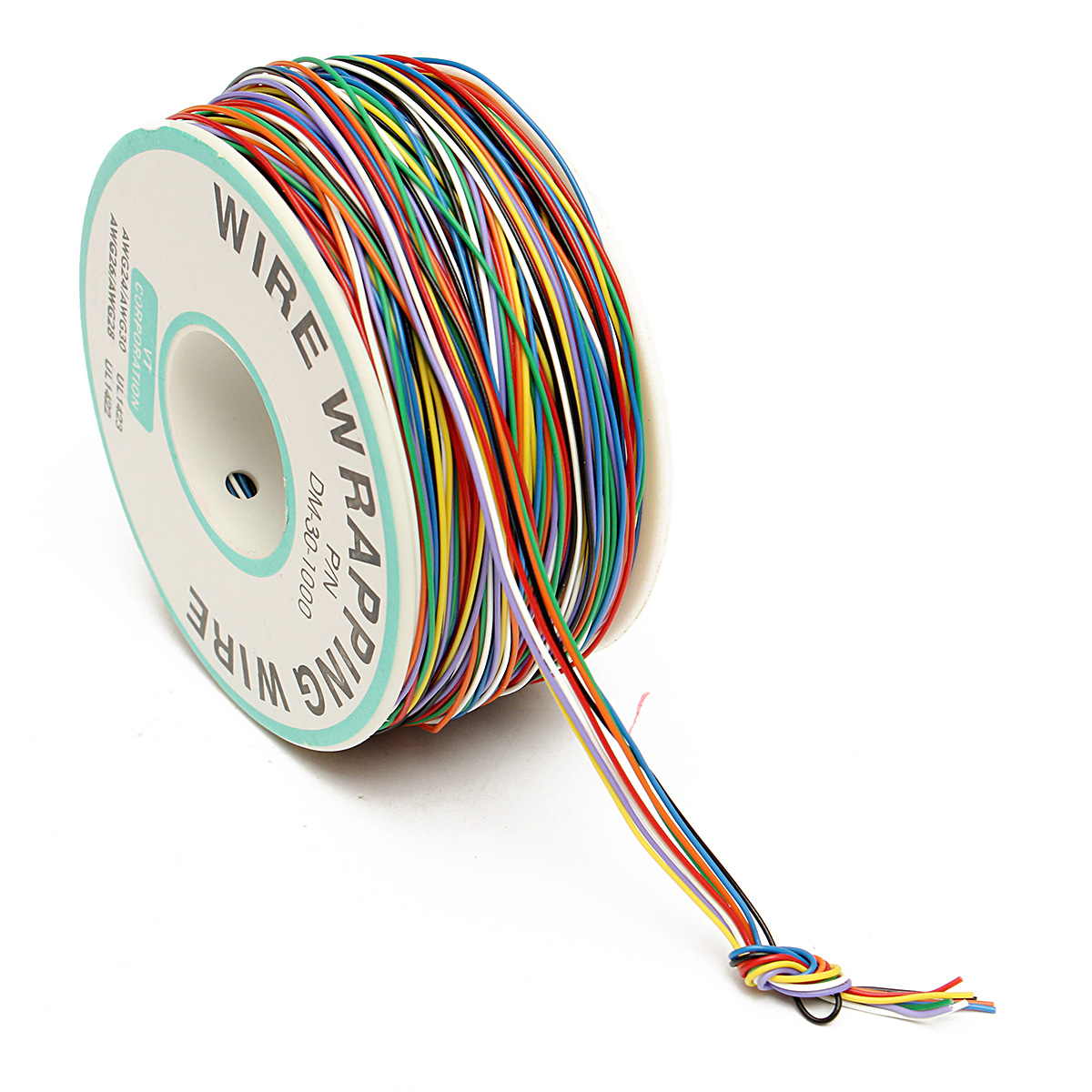 200M 30awg 8 color 8-wire hookup wire wrap spool 25M each color US Seller 