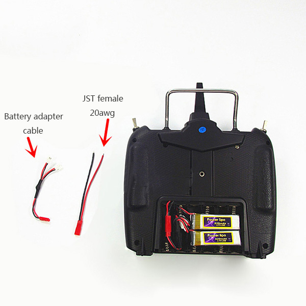 Modified Lipo Battery Adapter Cable For WLtoys XK K110 K120 K123 X6 Remote Control Transmitter  - Photo: 3
