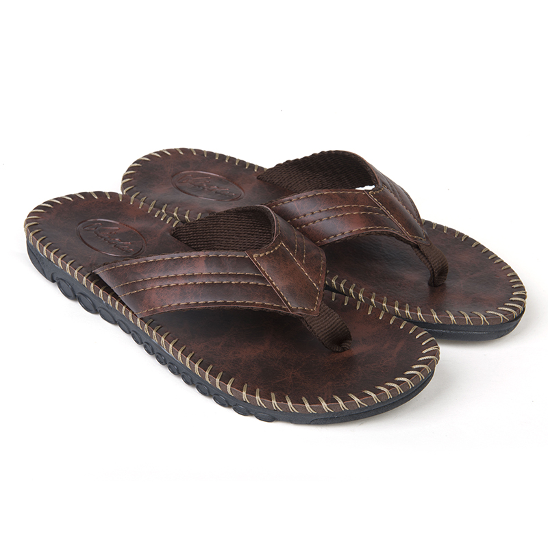 

Men Casual Anti-slip Slipper Summer Beach Flat Soft Comfortable Flip Flop Sandals Leisure Shoes