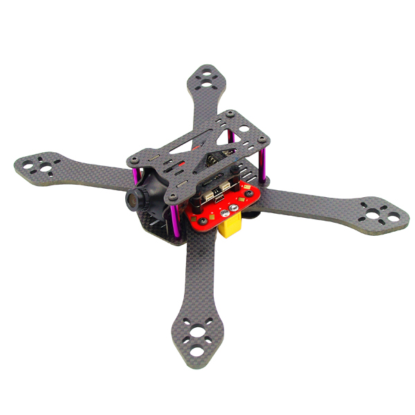 Realacc Martian III X Structure 3.5mm Arm 190mm 220mm 250mm Carbon Fiber Frame Kit with PDB - Photo: 5