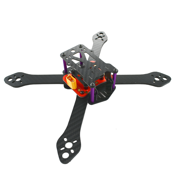 Realacc Martian III X Structure 3.5mm Arm 190mm 220mm 250mm Carbon Fiber Frame Kit with PDB - Photo: 2