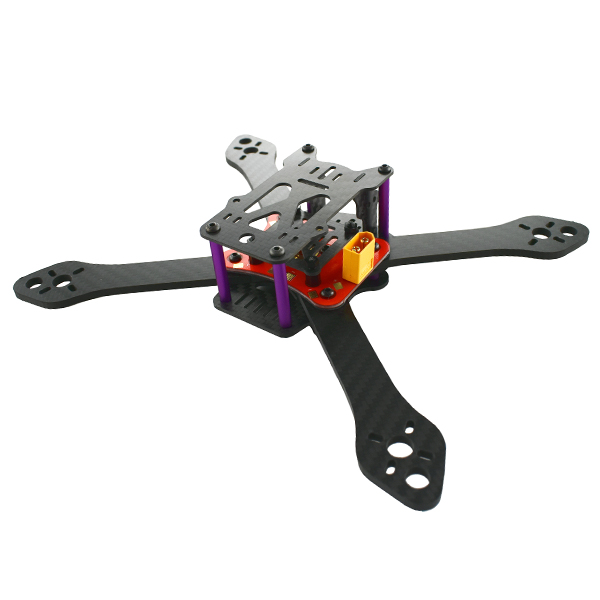 Realacc Martian III X Structure 3.5mm Arm 190mm 220mm 250mm Carbon Fiber Frame Kit with PDB - Photo: 1